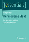 Buchcover Der moderne Staat