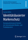 Buchcover Identitätsbasierter Markenschutz