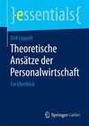 Buchcover Theoretische Ansätze der Personalwirtschaft