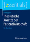 Buchcover Theoretische Ansätze der Personalwirtschaft