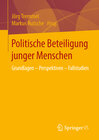 Buchcover Politische Beteiligung junger Menschen