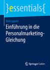 Buchcover Einführung in die Personalmarketing-Gleichung