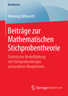 Buchcover Beiträge zur Mathematischen Stichprobentheorie