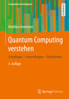 Buchcover Quantum Computing verstehen