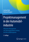 Buchcover Projektmanagement in der Automobilindustrie