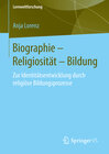 Buchcover Biographie – Religiosität – Bildung