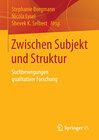 Buchcover Zwischen Subjekt und Struktur