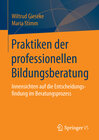 Buchcover Praktiken der professionellen Bildungsberatung