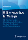 Buchcover Online-Know-how für Manager