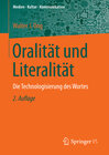 Buchcover Oralität und Literalität