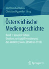 Buchcover Österreichische Mediengeschichte