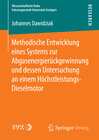 Buchcover Methodische Entwicklung eines Systems zur Abgasenergierückgewinnung und dessen Untersuchung an einem Höchstleistungs-Die