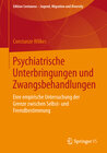 Buchcover Psychiatrische Unterbringungen und Zwangsbehandlungen