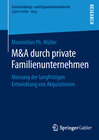 Buchcover M&A durch private Familienunternehmen