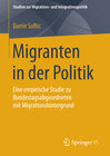 Buchcover Migranten in der Politik