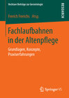 Buchcover Fachlaufbahnen in der Altenpflege