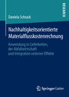 Buchcover Nachhaltigkeitsorientierte Materialflusskostenrechnung