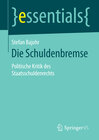 Buchcover Die Schuldenbremse