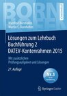 Buchcover Lösungen zum Lehrbuch Buchführung 2 DATEV-Kontenrahmen 2015