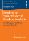 Buchcover Einstellung von Volumenströmen im Bereich der Nanofluidik