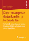 Buchcover Kinder aus zugewanderten Familien in Förderschulen