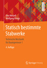 Buchcover Statisch bestimmte Stabwerke