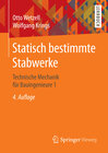 Buchcover Statisch bestimmte Stabwerke