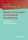 Buchcover Migration und Integration als transnationale Herausforderung