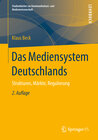 Buchcover Das Mediensystem Deutschlands