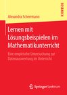 Buchcover Lernen mit Lösungsbeispielen im Mathematikunterricht