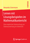 Buchcover Lernen mit Lösungsbeispielen im Mathematikunterricht