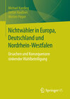 Buchcover Nichtwähler in Europa, Deutschland und Nordrhein-Westfalen