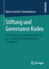 Buchcover Stiftung und Governance Kodex