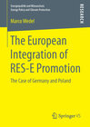 Buchcover The European Integration of RES-E Promotion