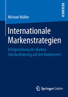 Buchcover Internationale Markenstrategien