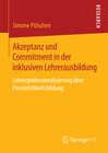 Buchcover Akzeptanz und Commitment in der inklusiven Lehrerausbildung