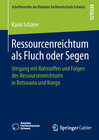 Buchcover Ressourcenreichtum als Fluch oder Segen