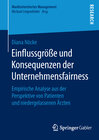 Buchcover Einflussgröße und Konsequenzen der Unternehmensfairness