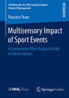 Buchcover Multisensory Impact of Sport Events