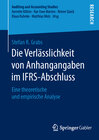 Buchcover Die Verlässlichkeit von Anhangangaben im IFRS-Abschluss