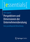 Buchcover Perspektiven und Dimensionen der Unternehmensberatung