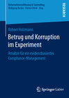 Buchcover Betrug und Korruption im Experiment