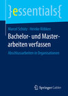 Buchcover Bachelor- und Masterarbeiten verfassen