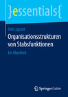 Buchcover Organisationsstrukturen von Stabsfunktionen