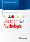 Buchcover Gestalttheorie und kognitive Psychologie