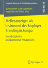 Buchcover Stellenanzeigen als Instrument des Employer Branding in Europa