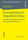 Buchcover Existenzgründung als biographische Chance