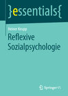 Buchcover Reflexive Sozialpsychologie