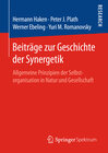 Buchcover Beiträge zur Geschichte der Synergetik