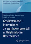 Buchcover Geschäftsmodellinnovationen als Wettbewerbsvorteil mittelständischer Unternehmen